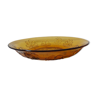 Vintage amber dish