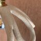 Suspension en céramique fleur en grès - artisanat français