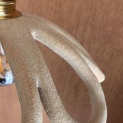 Ceramic flower suspension in stoneware - French craftsmanship