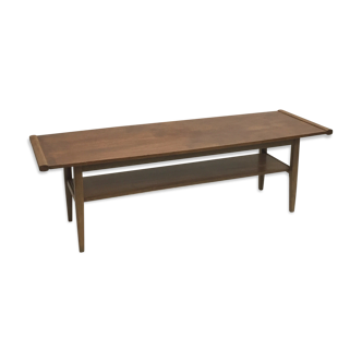 Scandinavian teak coffee table