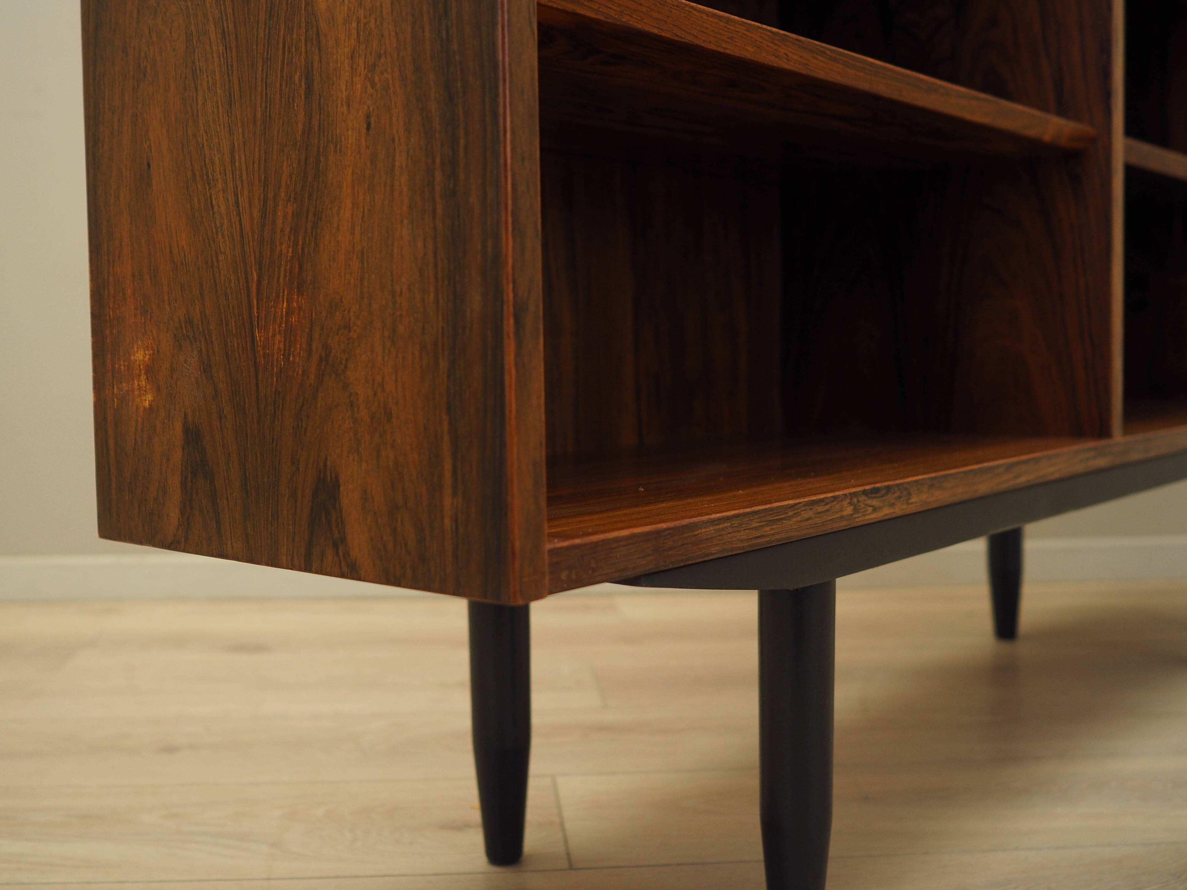 Rosewood bookcase, Danish design, 1970s, manufacturer: Hundevad