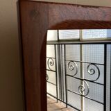 Scandinavian rosewood mirror Aksel Kjersgaard 166 for Möbel Odder 1960