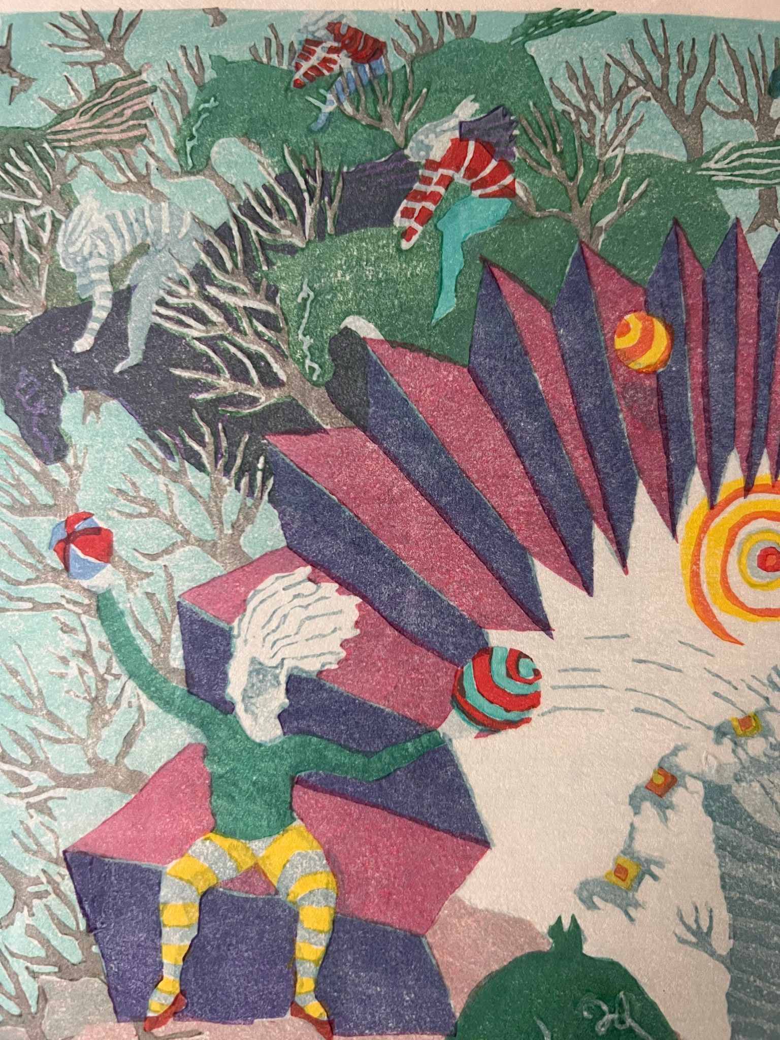 Original lithograph, signed year 1980