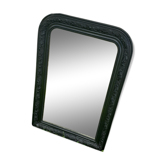 Mirror style louis Philippe sculpting black old 49x69cm