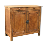 Vintage Parisian sideboard in natural oak