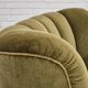 Fauteuil danois en tissu vert et chêne, 1960