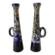 Pair of ceramic candlesticks from the 70s