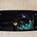 Vintage glass coffee table