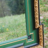 Art Nouveau wall mirror 79x127cm
