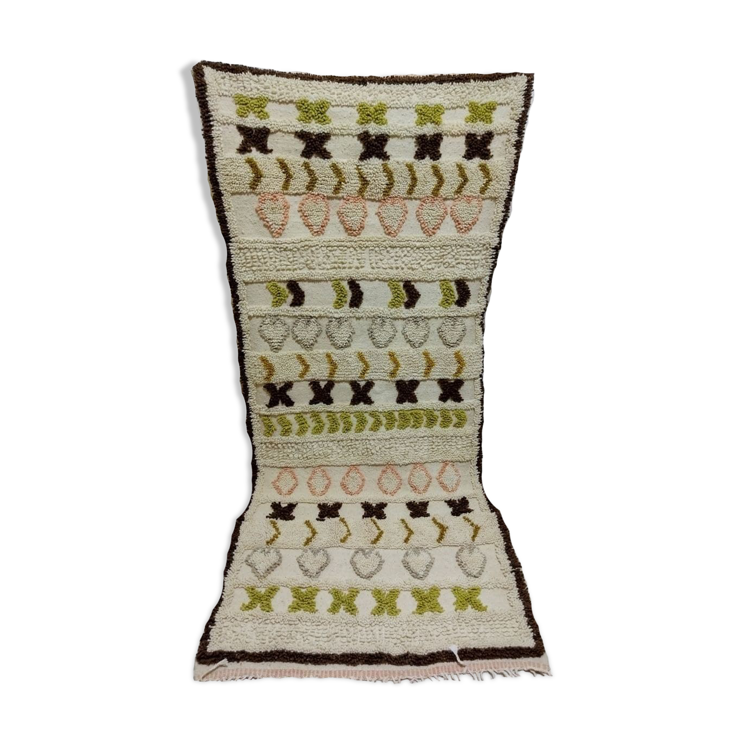 Tapis berbere marocain 196 x 87cm