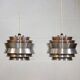 Swedish pair of pendant lamps | carl thore pendel | 1970s
