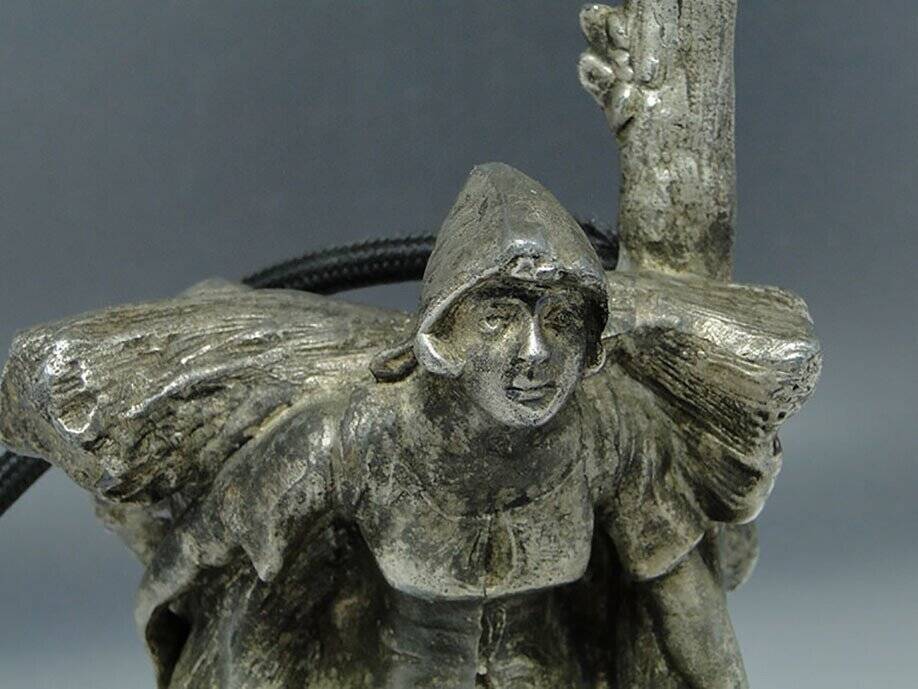 20th century Sturm night lamp by J. Beck, Germany, 1890s