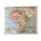 Old school map No.17/17bis Political Africa Vidal-Lablache - Armand Colin