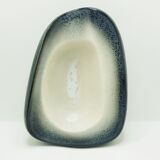 Mid century enameled ceramic ashtray