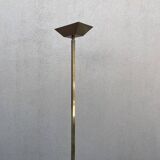Floor lamp in gilded brass