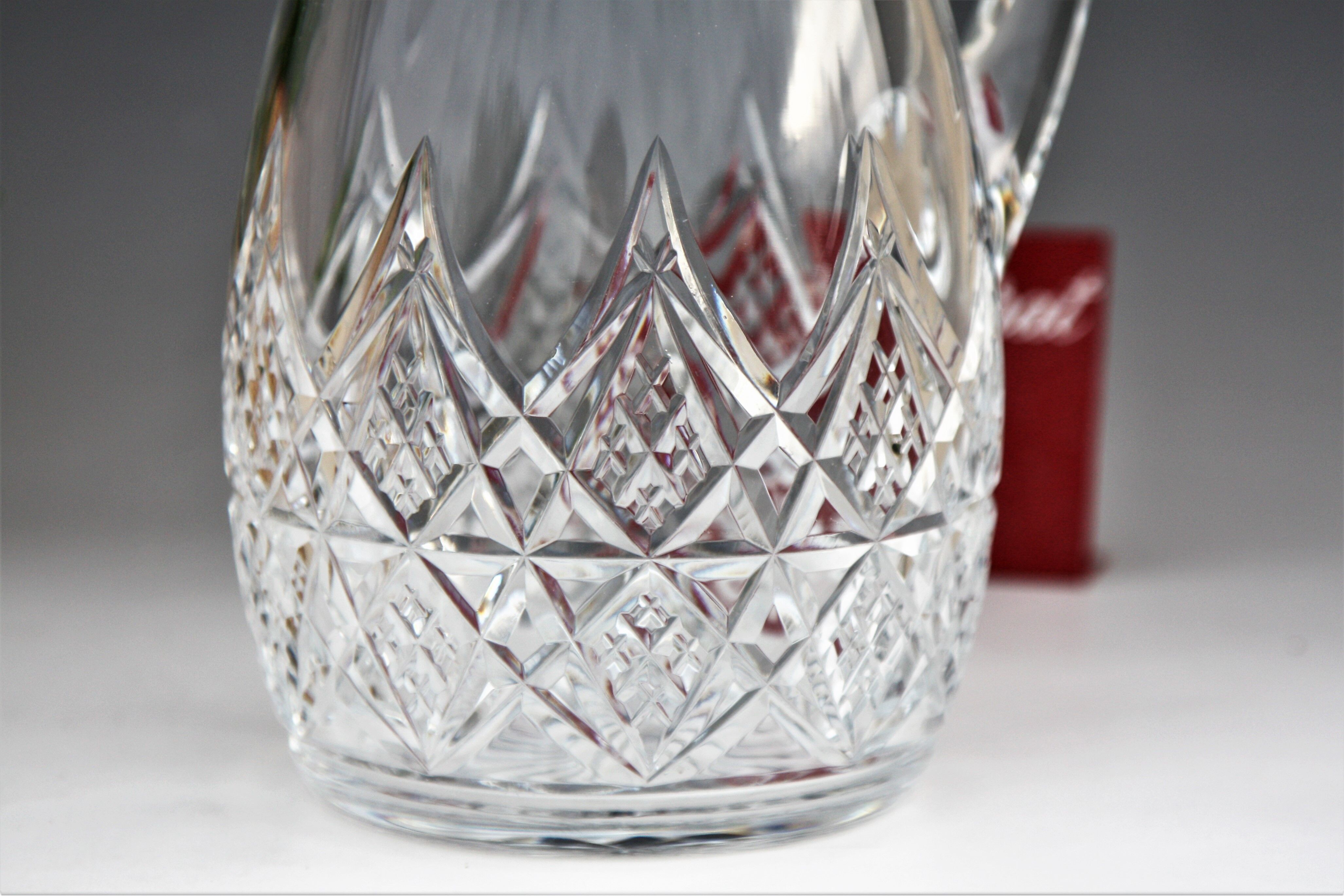 Crystal pitcher Baccarat model Colbert