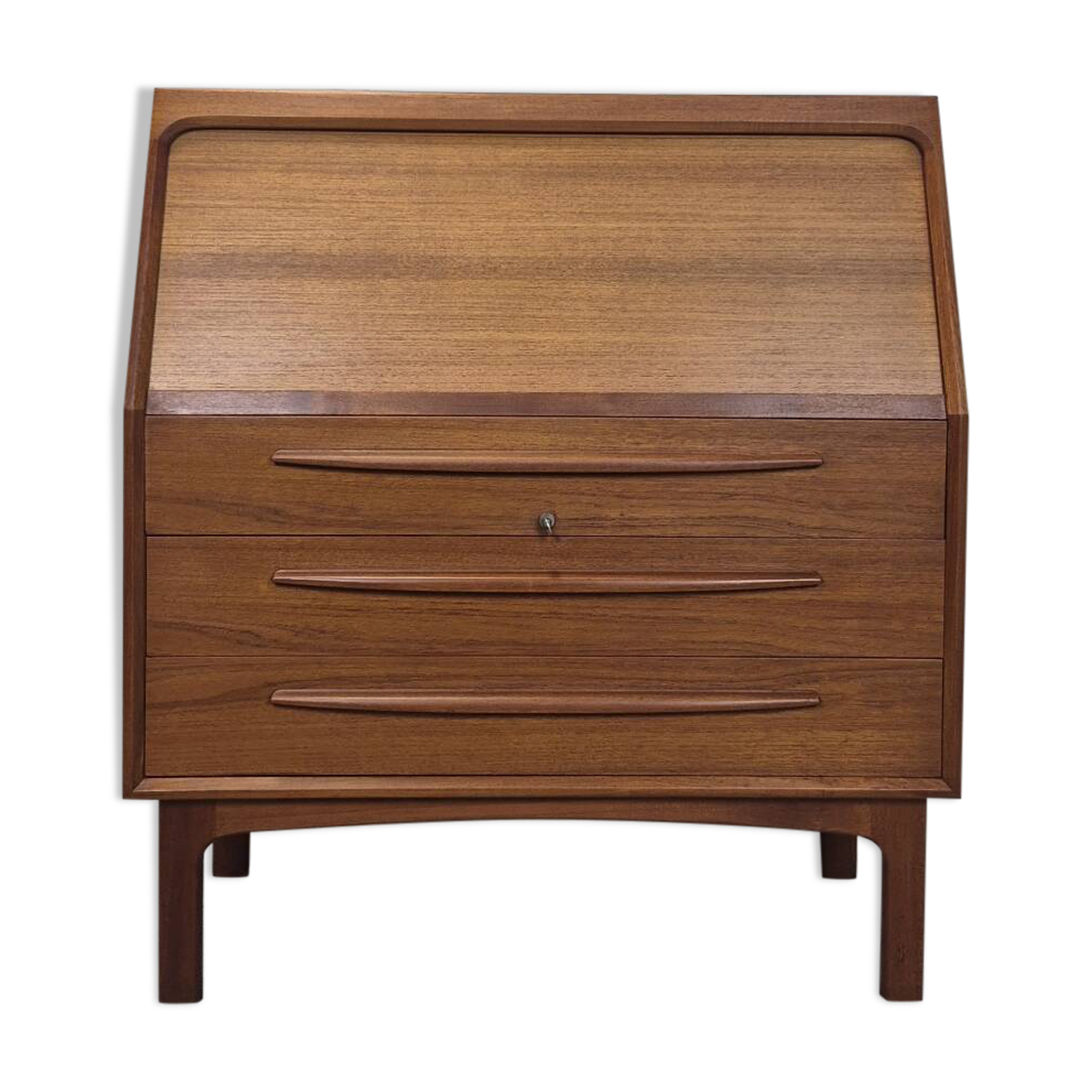 Bernhard Pedersen & Søn, secrétaire danois vintage, coiffeuse