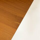 Antique 3 Drawer Chest of Drawers - Pitchpin and Leather - Vintage 70's - Scandinavian Style