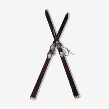 Paire de skis bois 199cm