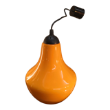 Vintage orange opaline chandelier