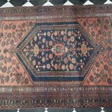 Tapis d'orient persan fait main hamadan 192 x 140