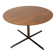 Contemporary round side table or end table.