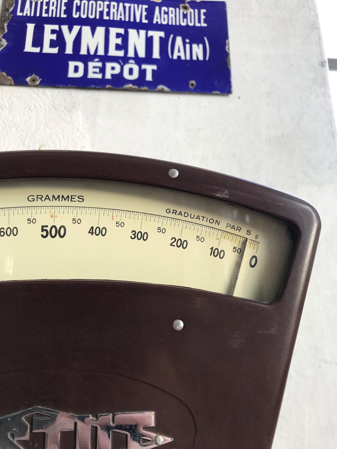 Testut scale in bakelite