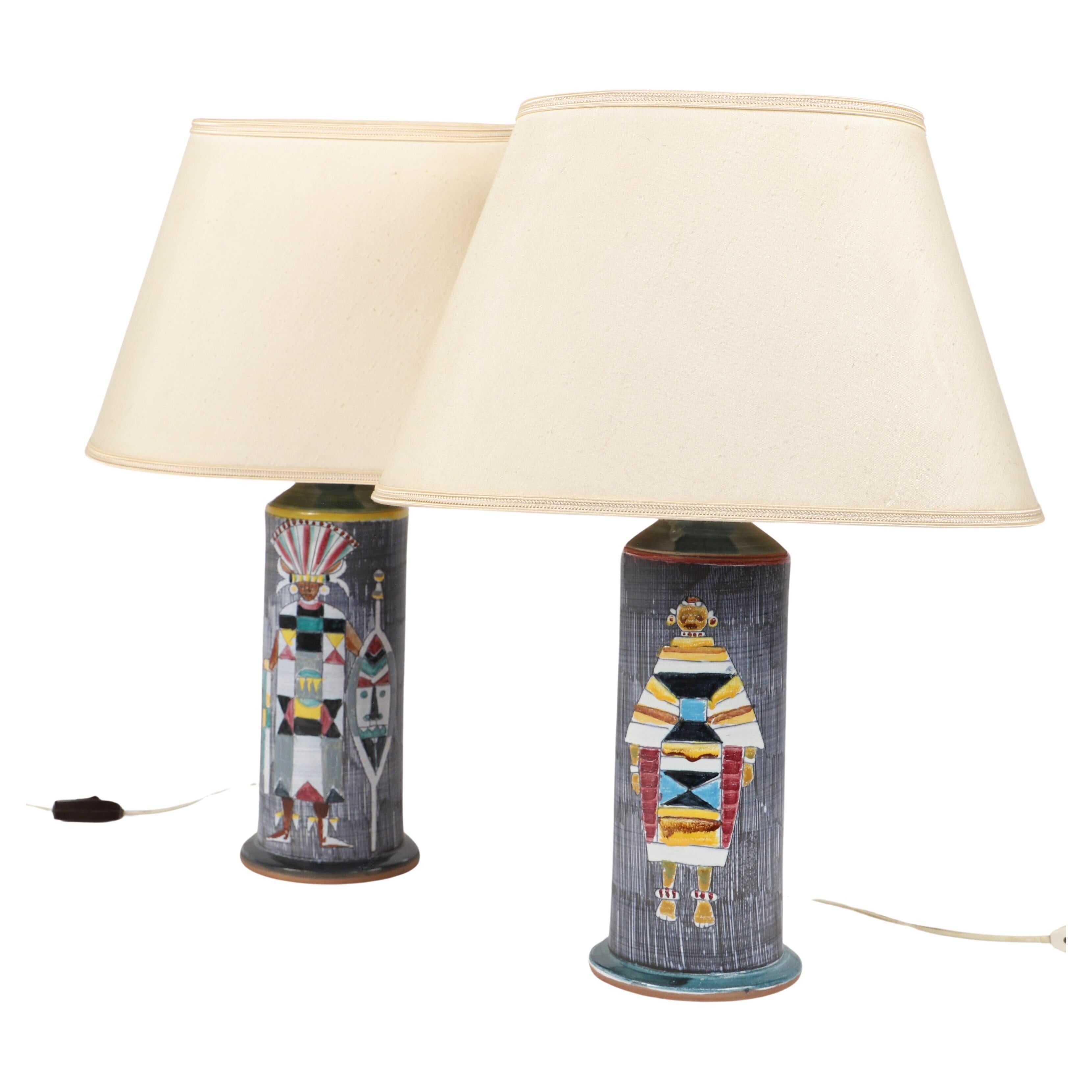 Unique lamps by Marian Zawadski Tilgmans Sweden 1965 signed