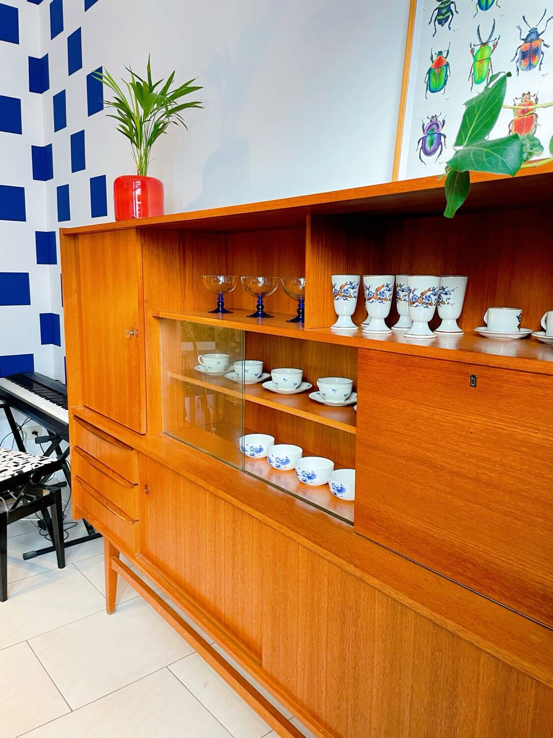 Teak sideboard – Deutsche Möbel – 1960s