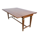 Important Shuttered Table in Sapelli Mahogany, Directoire style – 1970