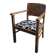 Restored brutalist style armchair