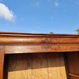 Old wardrobe Louis Philippe - walnut - XIXth