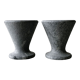 Bougeoirs - concrete candle holder candle decoration
