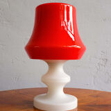 Variable Glass Table Lamp by Osvětlovací Sklo Czechoslovakia, 1960s