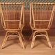 Pair of rattan chairs