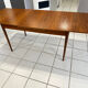 Vintage 1970s extendable Scandinavian teak table