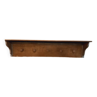 Wall coat rack
