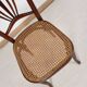 Old cane bistro chair, stamped fischel