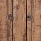 Antique wooden three-door sideboard (circa 1920)