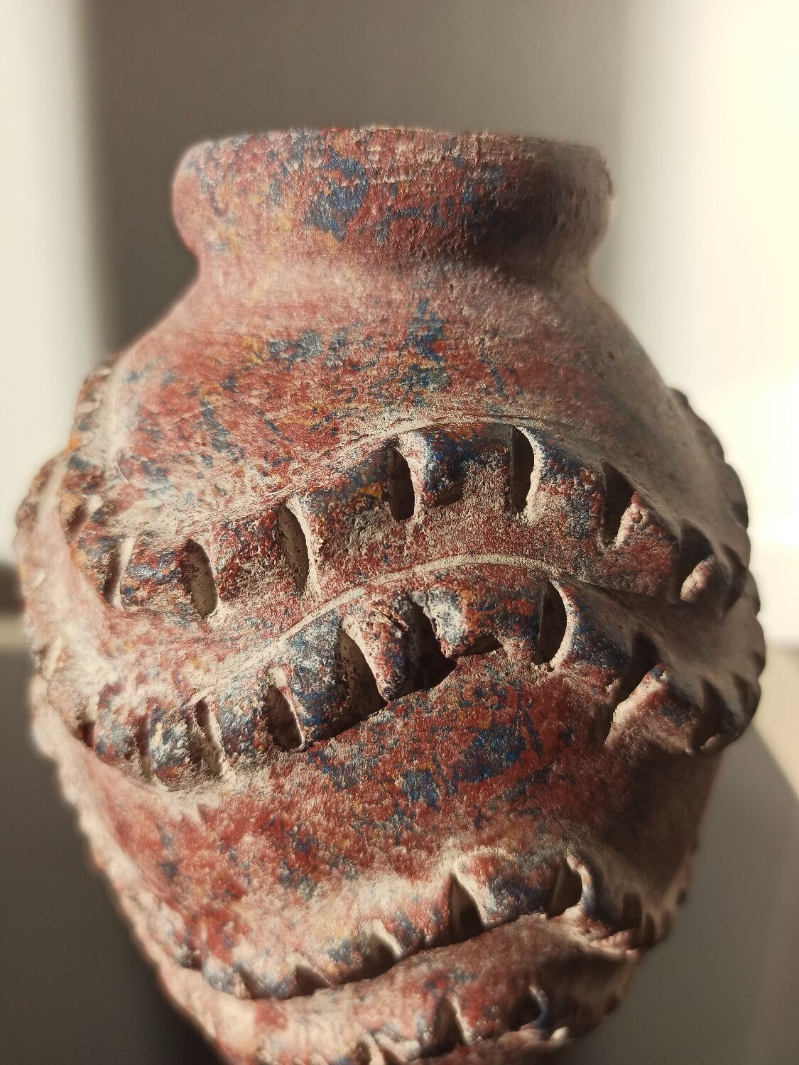 Vintage artisanal vase - Mexico