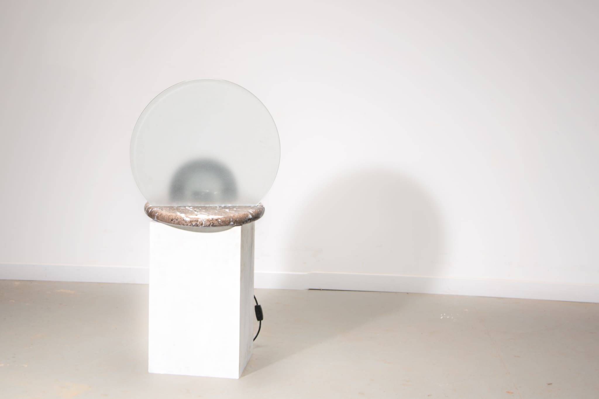 Gong lamp by Bruno Gecchelin for Skipper