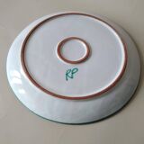 Large vintage Robert Picault Vallauris dish presentation plate