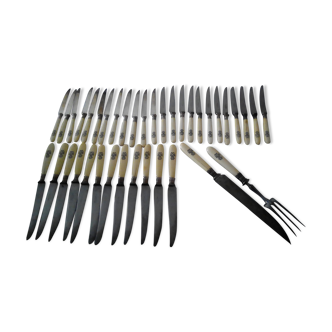Ivory handle knives