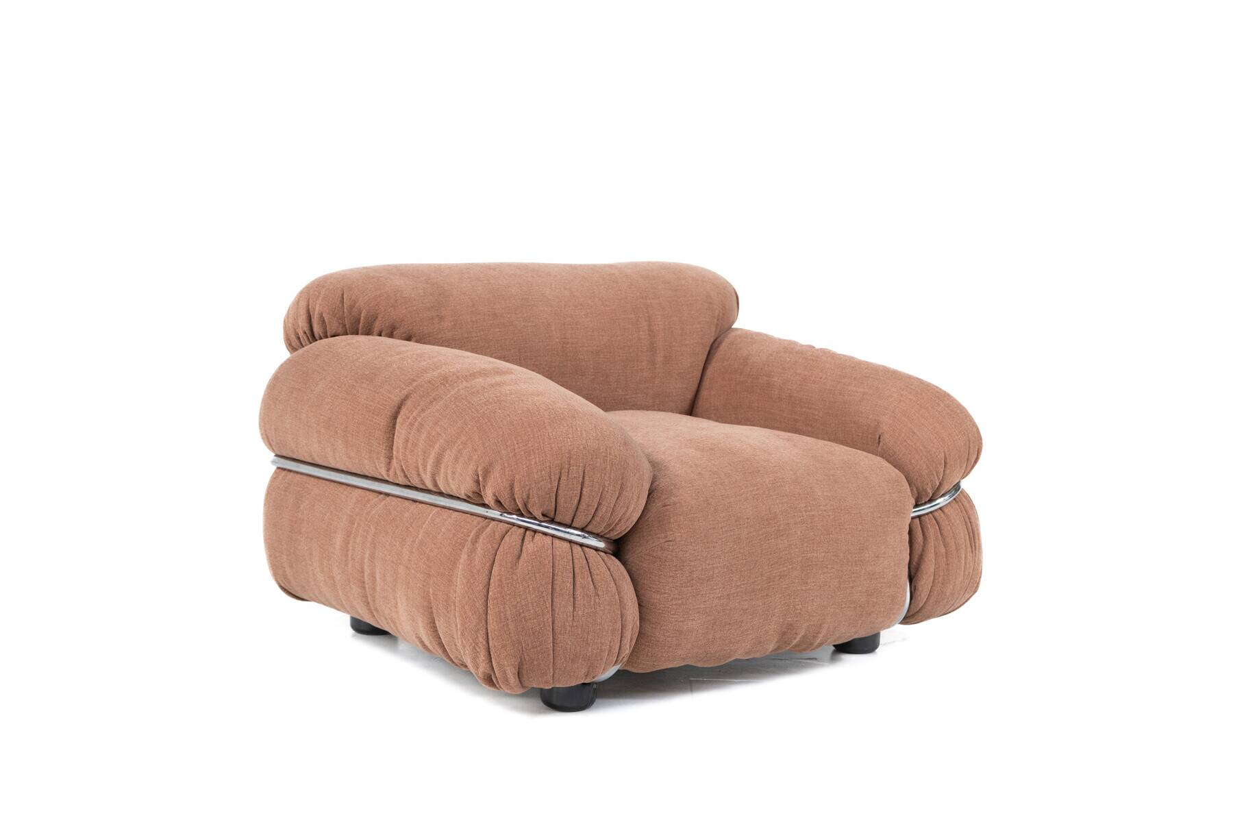 Paire de fauteuils Sesann de milieu de siècle par Gianfranco Frattini pour Cassina,