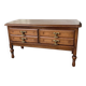 Guillerme and Chambron oak chest of drawers