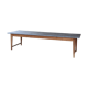 Very large greenhouse table - manor - zinc- craft furniture