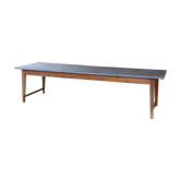 Very large greenhouse table - manor - zinc- craft furniture