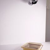 centerpiece, potpourri or golden brass planter
