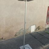 Vintage floor lamp grey metal