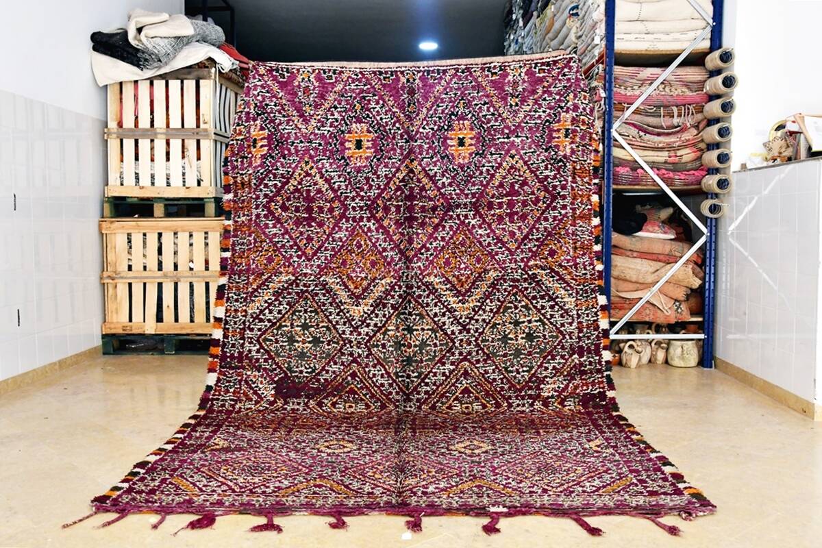 Vintage Marmoucha Berber rug